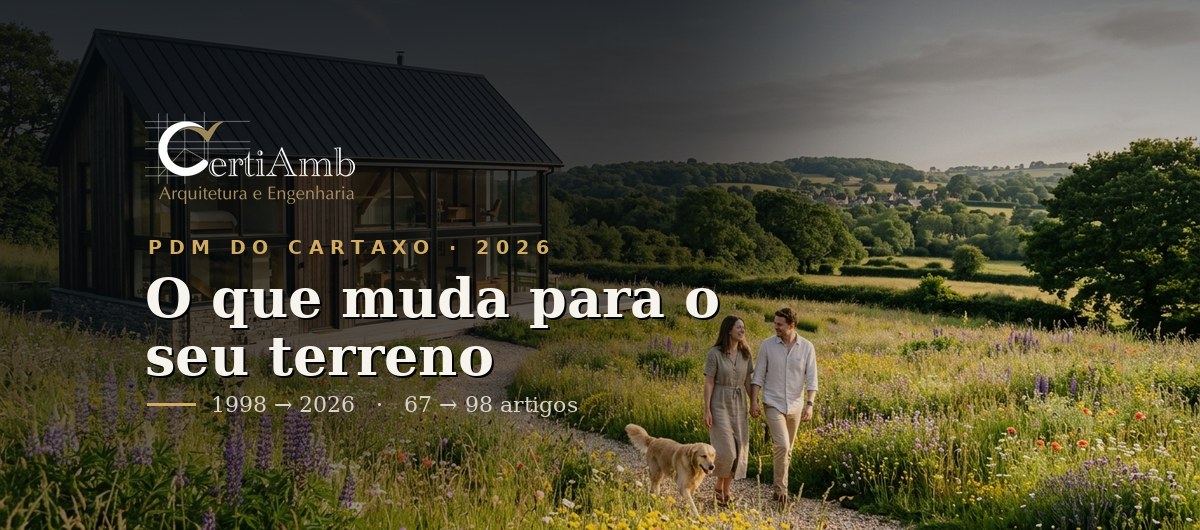 Novo PDM do Cartaxo: o que muda para o seu terreno